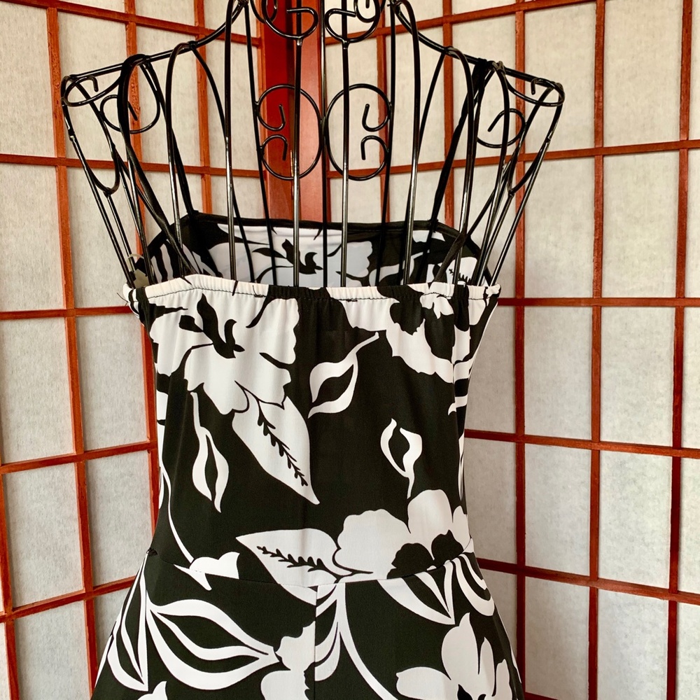 Hypnotik Hibiscus Motif Fit & Flare Midi Sundress - Picture 4 of 7